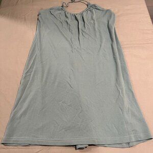 Amy Zoller Blue Halter Dress Size S